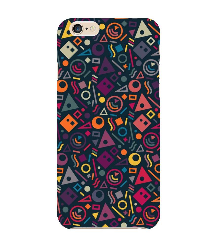 PS1304-Abstract Pattern Back Cover for Apple iPhone 6 and iPhone 6S