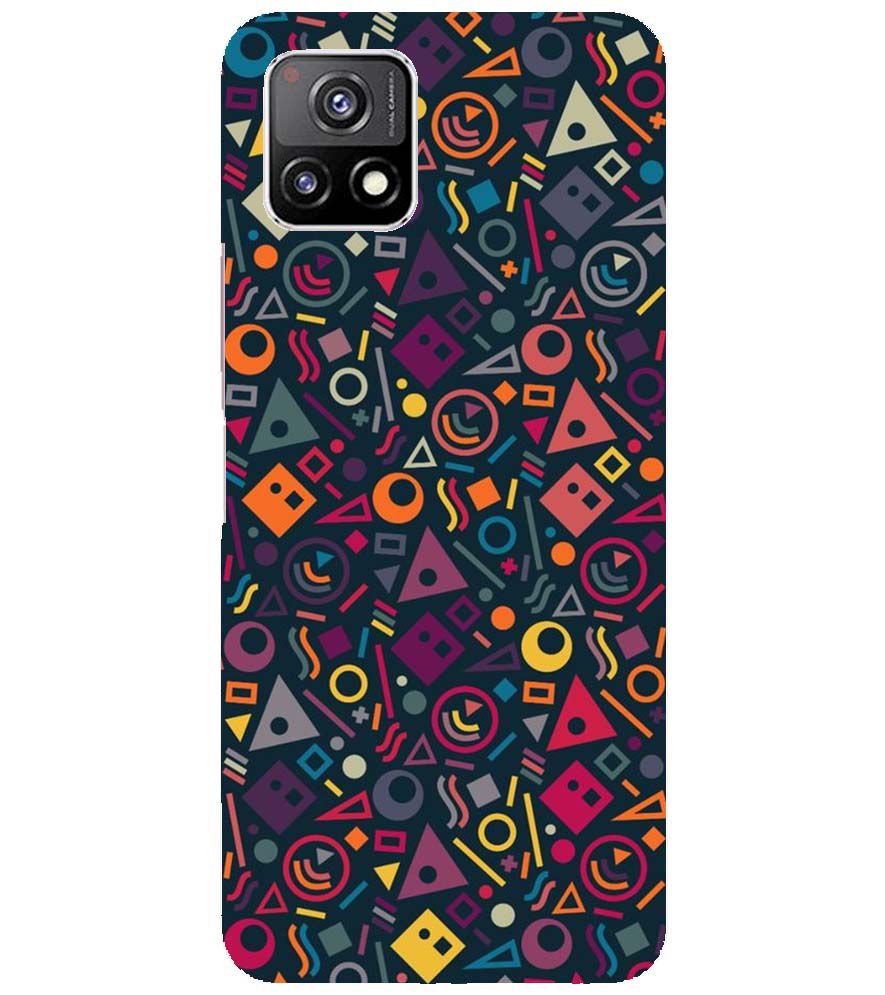 PS1304-Abstract Pattern Back Cover for vivo Y52s