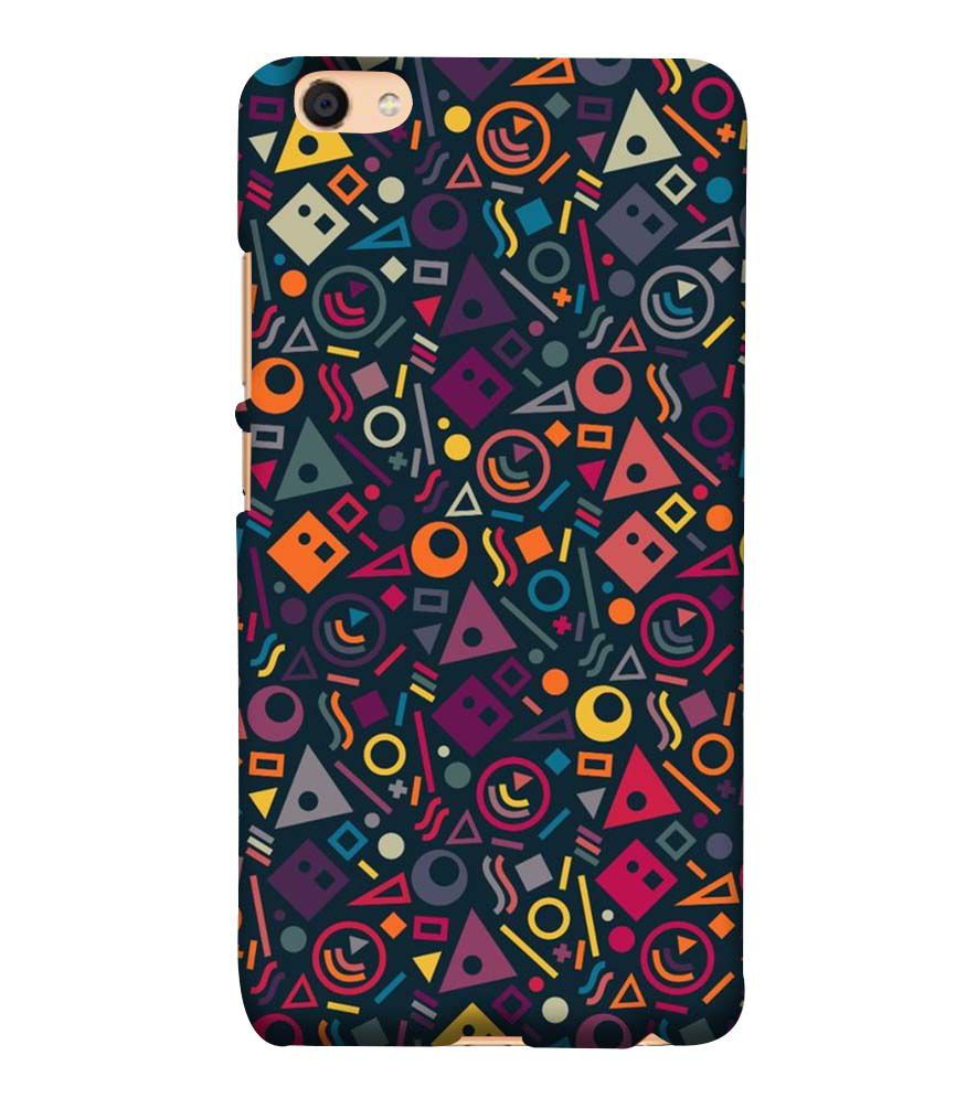 PS1304-Abstract Pattern Back Cover for vivo Y55s