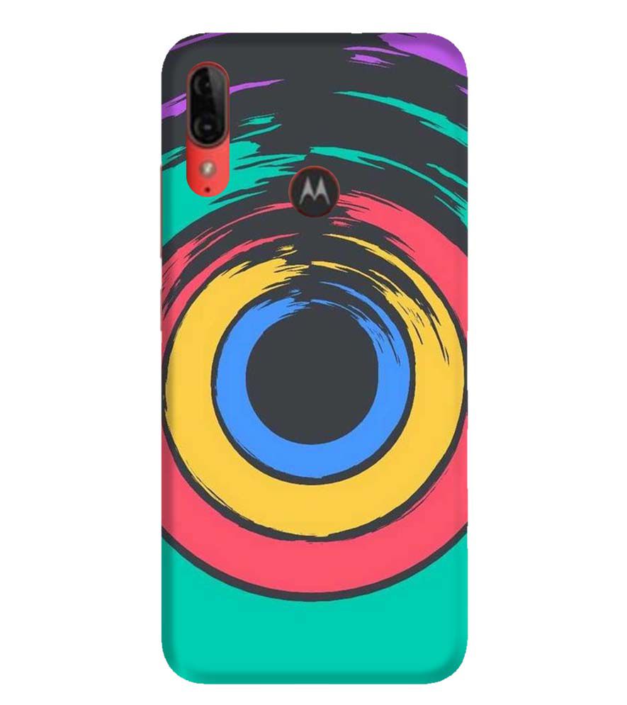 PS1305-Insomniac Eye Back Cover for Motorola Moto E6s