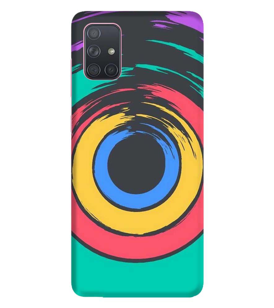 PS1305-Insomniac Eye Back Cover for Samsung Galaxy A71