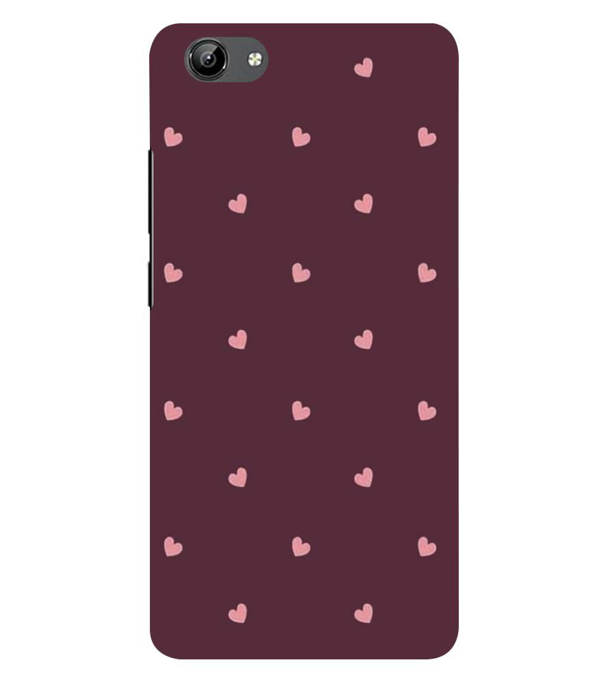 PS1307-Pink Heart Back Cover for Vivo Y71i