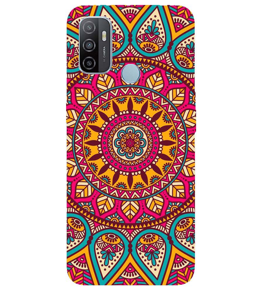 PS1309-Mandala Back Cover for Oppo A53