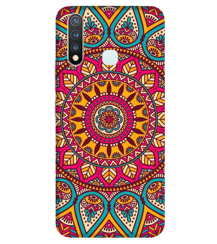 PS1309-Mandala Back Cover for Vivo U20