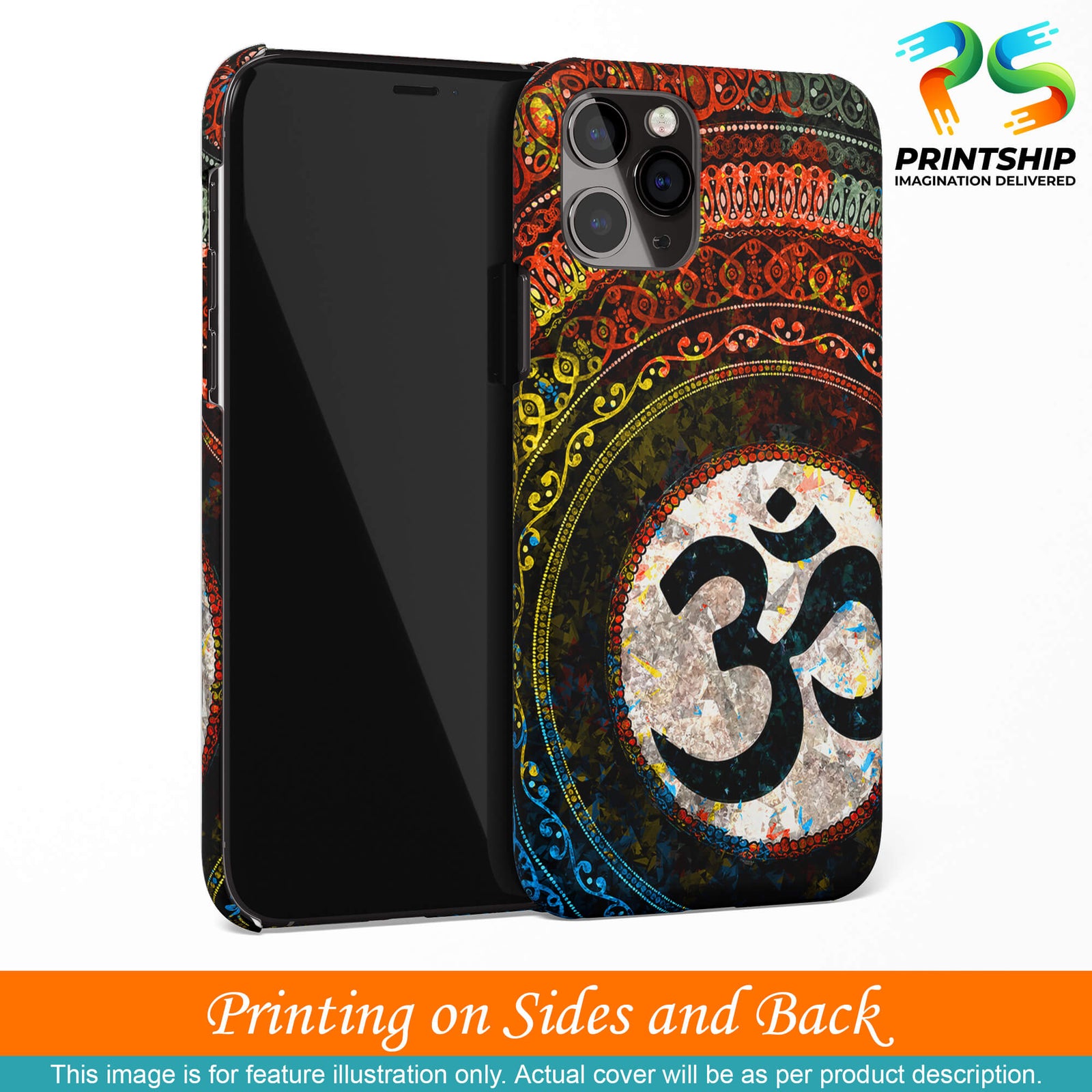 PS1311-Om Yoga Back Cover for Samsung Galaxy S10+ (Plus with 6.4 Inch Screen)-Image3