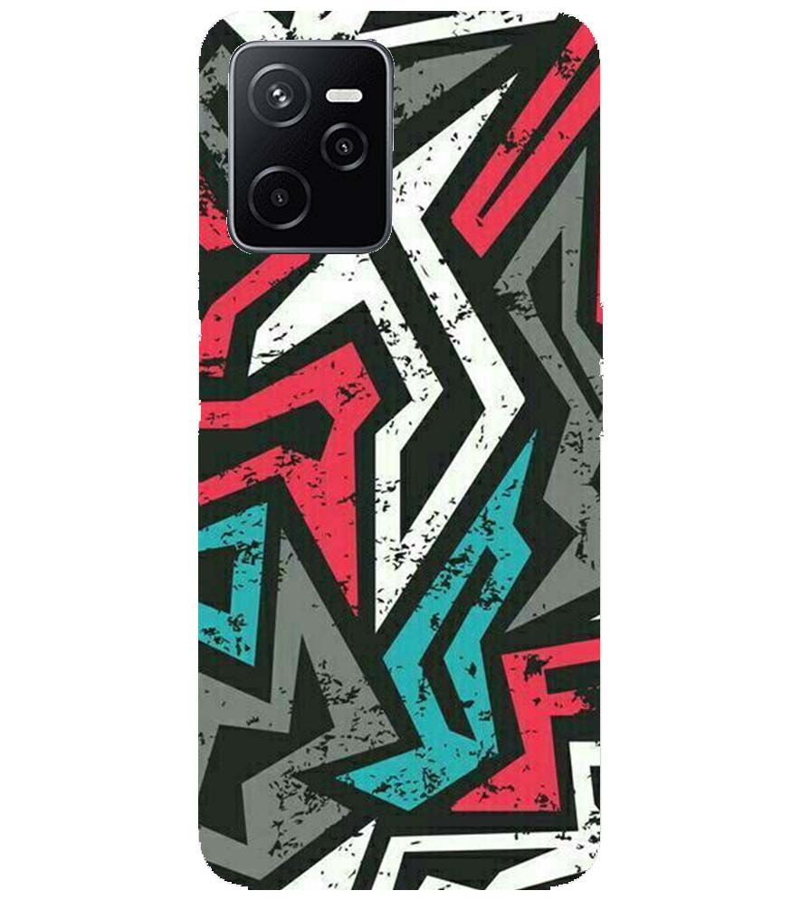 PS1312-Graffiti Abstract Back Cover for Realme C35