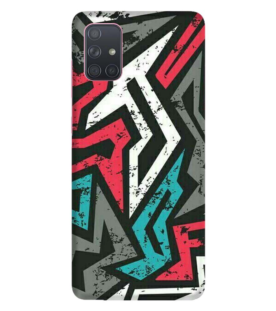 PS1312-Graffiti Abstract Back Cover for Samsung Galaxy A71