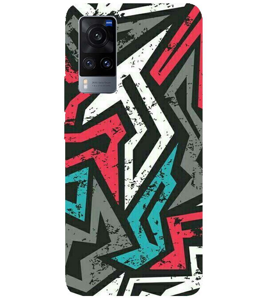 PS1312-Graffiti Abstract Back Cover for vivo X60