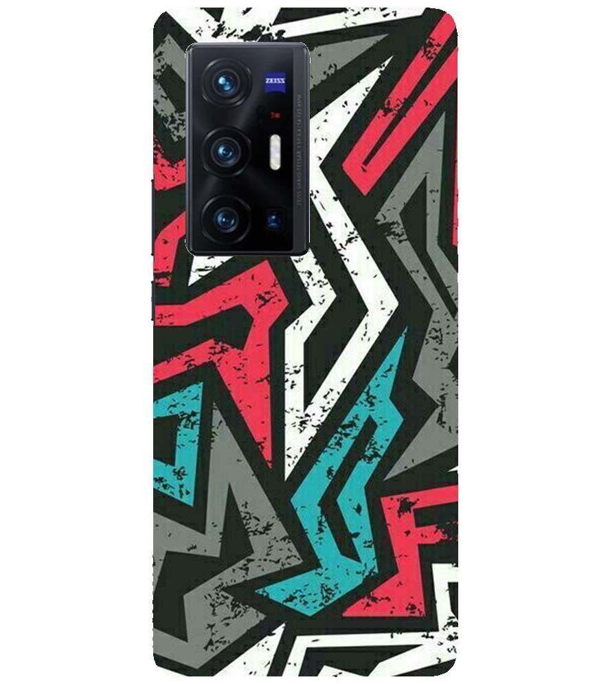 PS1312-Graffiti Abstract Back Cover for vivo X70 Pro
