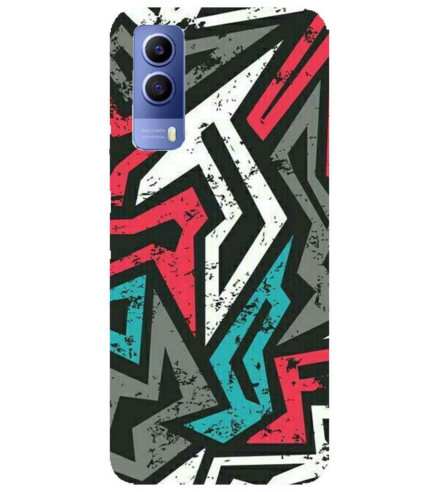 PS1312-Graffiti Abstract Back Cover for vivo Y53s