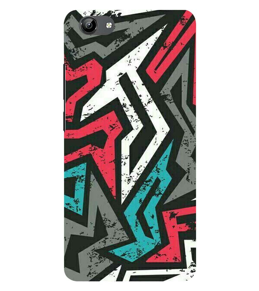 PS1312-Graffiti Abstract Back Cover for Vivo Y71i
