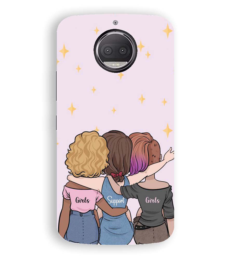PS1313-Girls Support Girls Back Cover for Motorola Moto G5S Plus