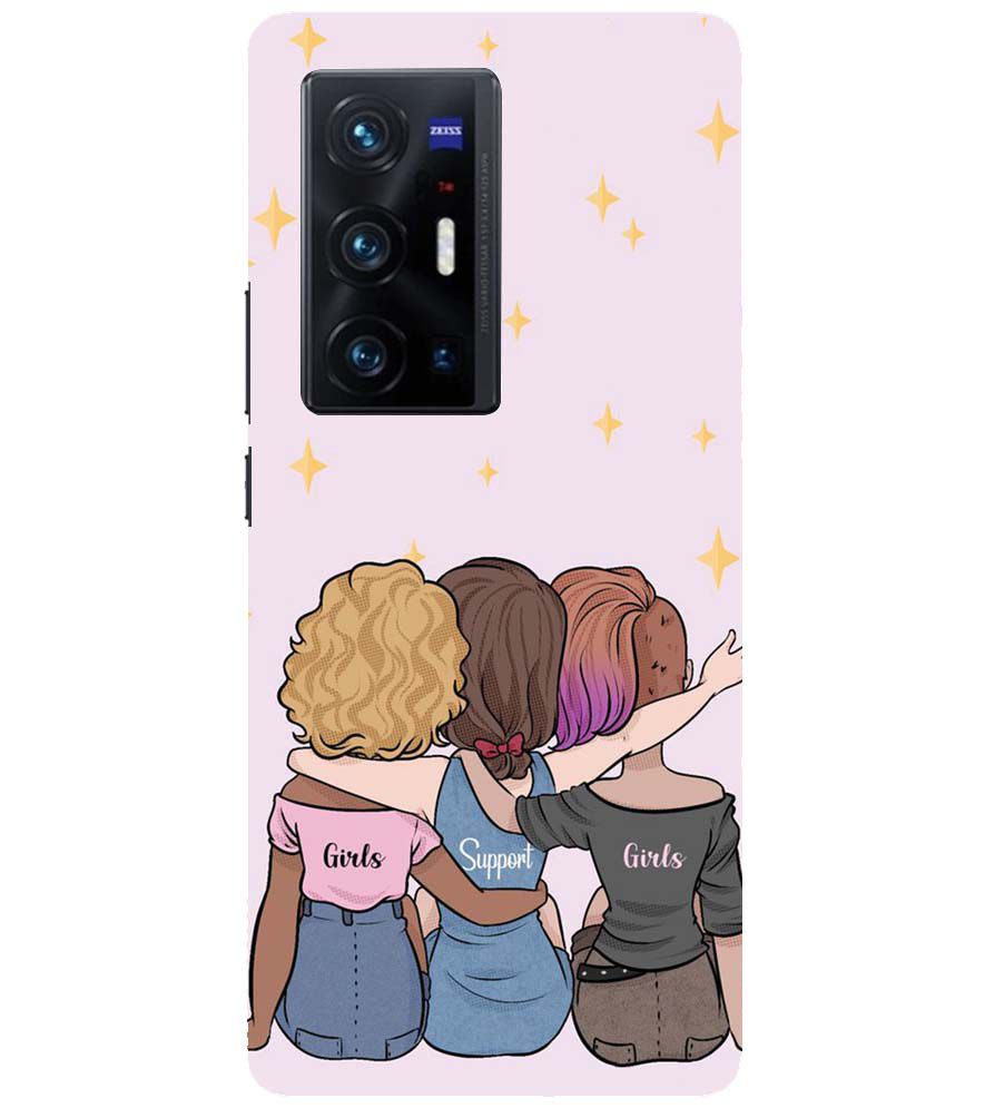 PS1313-Girls Support Girls Back Cover for vivo X70 Pro