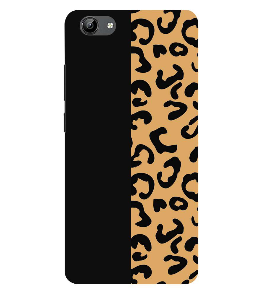 PS1315-Animal Black Pattern Back Cover for Vivo Y71i