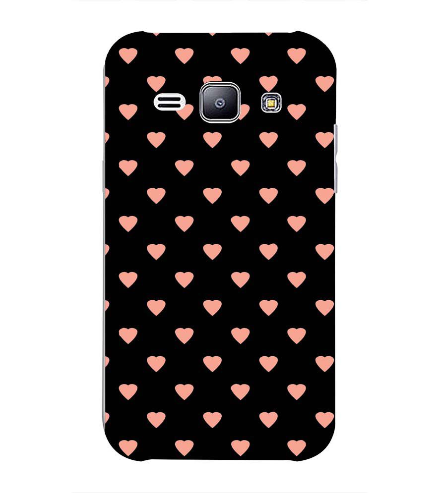 PS1318-Hearts All Over Back Cover for Samsung Galaxy J2 (2015)