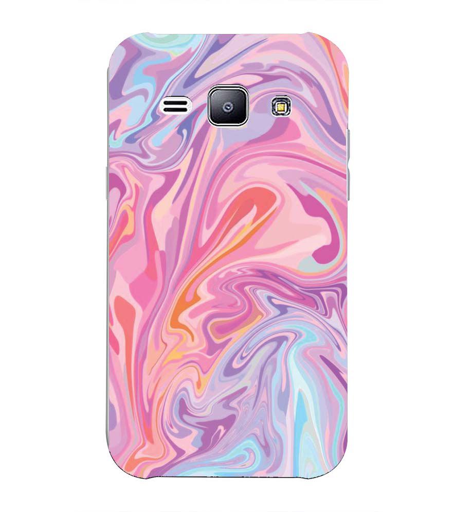 PS1319-Pink Premium Marble Back Cover for Samsung Galaxy J2 (2015)