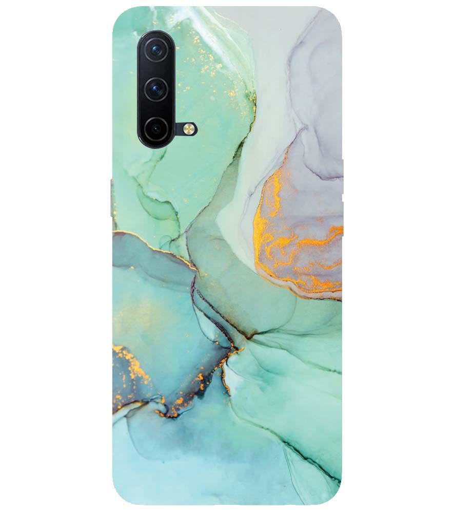 PS1320-Green Marble Premium Back Cover for OnePlus Nord CE 5G