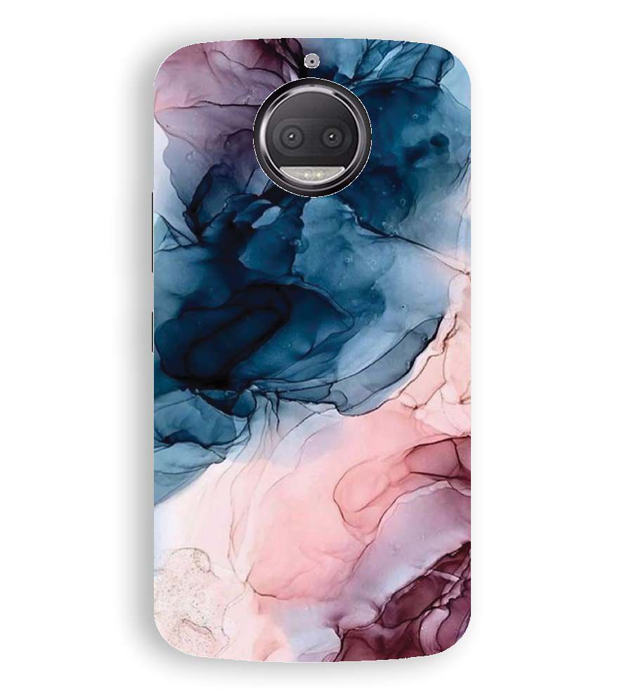PS1323-Premium Marbles Back Cover for Motorola Moto G5S Plus