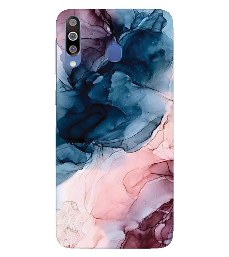 PS1323-Premium Marbles Back Cover for Samsung Galaxy M30