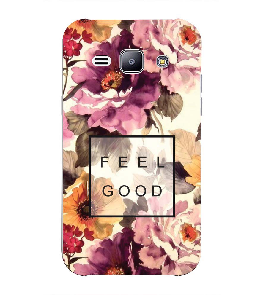 PS1324-Feel Good Flowers Back Cover for Samsung Galaxy J2 (2015)
