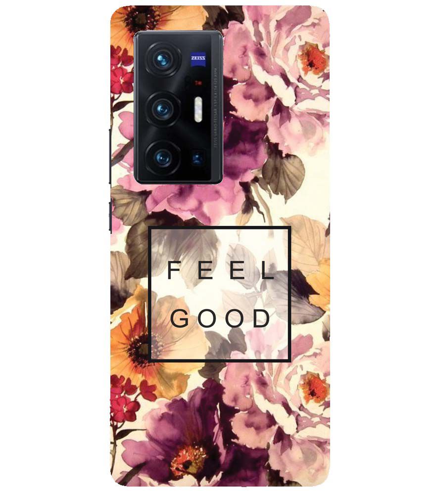 PS1324-Feel Good Flowers Back Cover for vivo X70 Pro