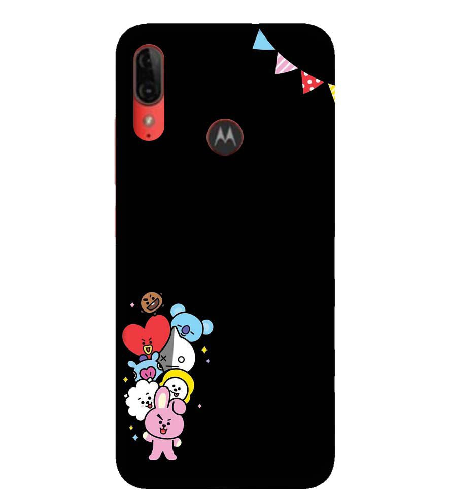 PS1325-Animals Brigade Back Cover for Motorola Moto E6s