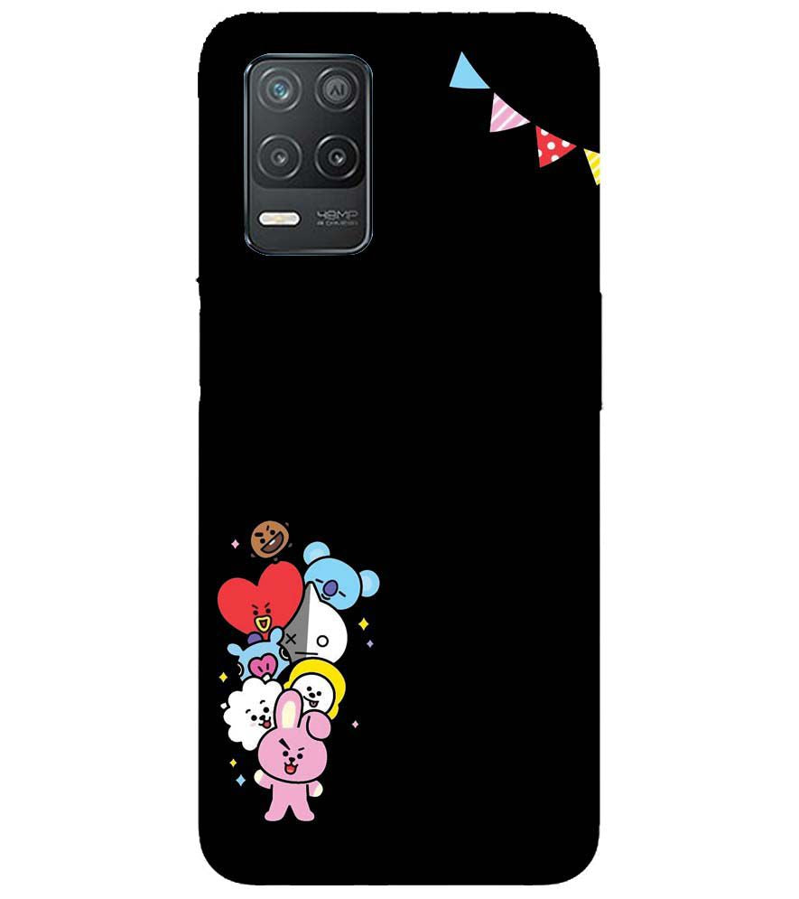 PS1325-Animals Brigade Back Cover for Realme 8 5G