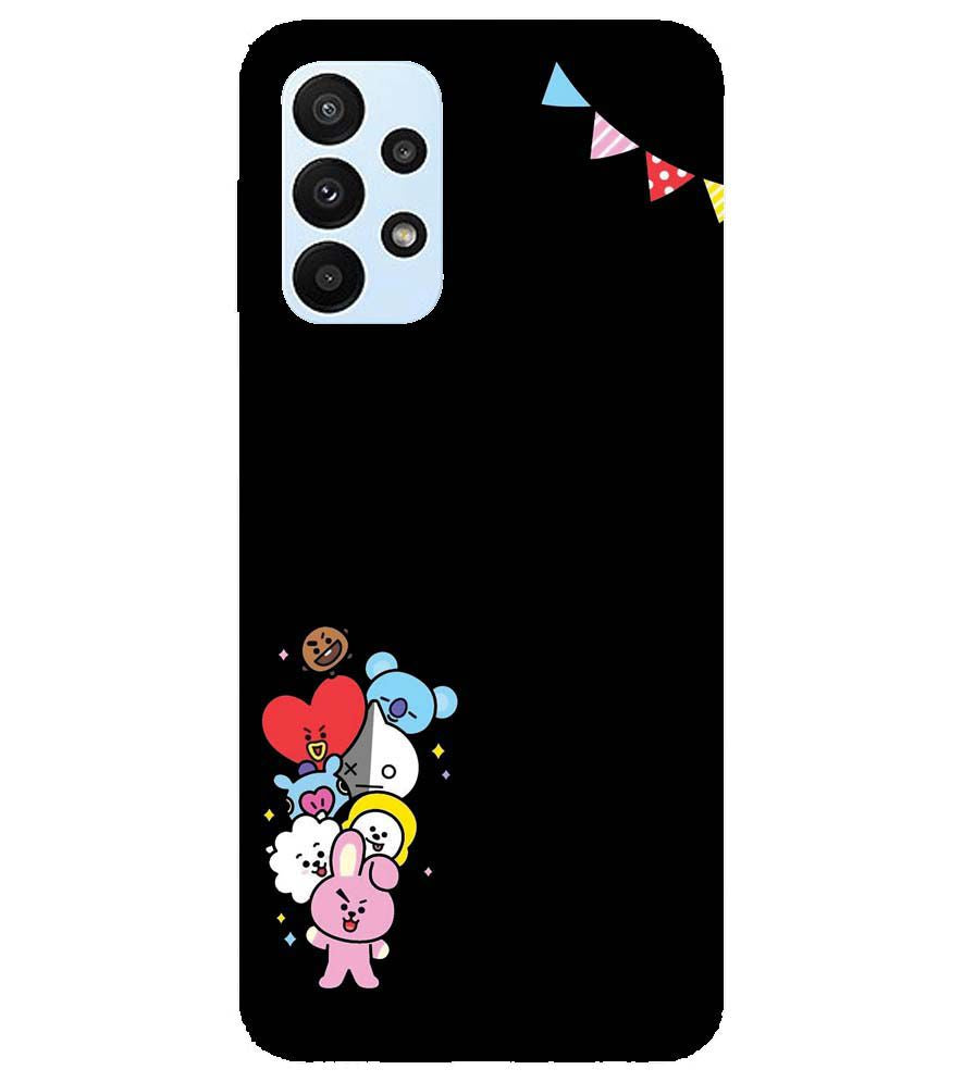 PS1325-Animals Brigade Back Cover for Samsung Galaxy A23