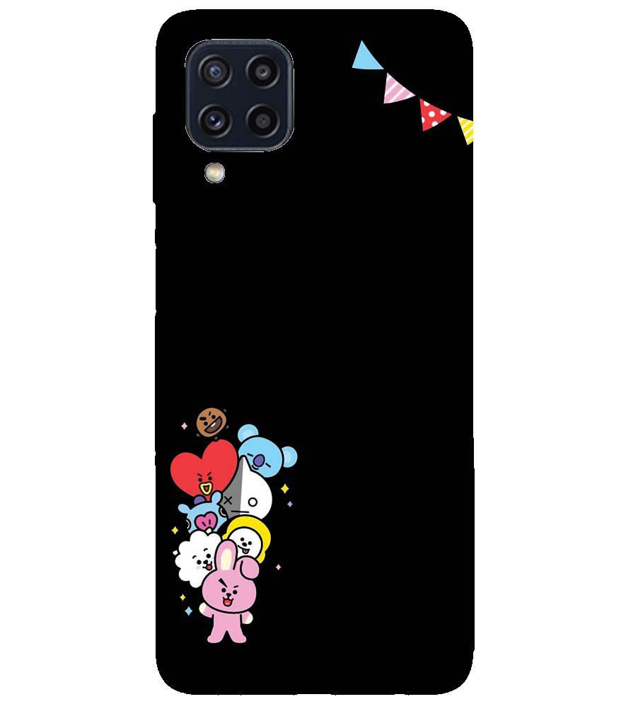 PS1325-Animals Brigade Back Cover for Samsung Galaxy M32 Prime