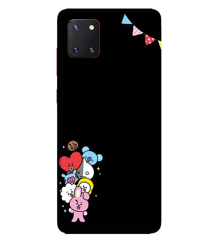 PS1325-Animals Brigade Back Cover for Samsung Galaxy Note10 Lite