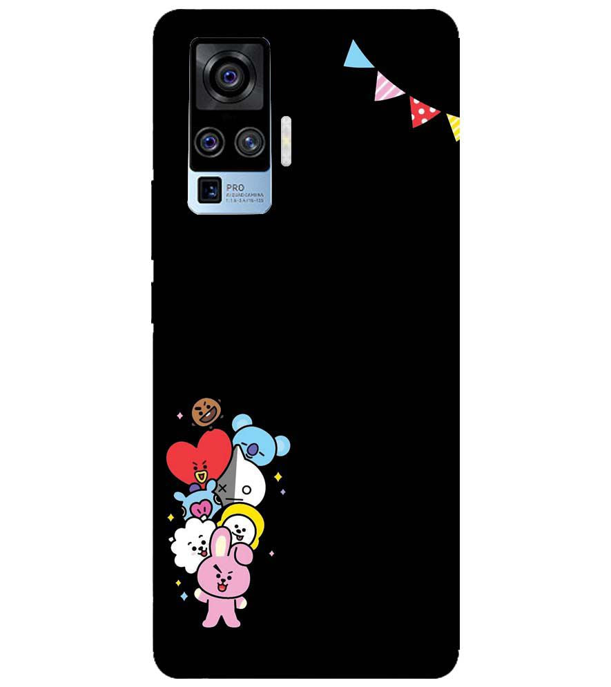 PS1325-Animals Brigade Back Cover for vivo X50 Pro