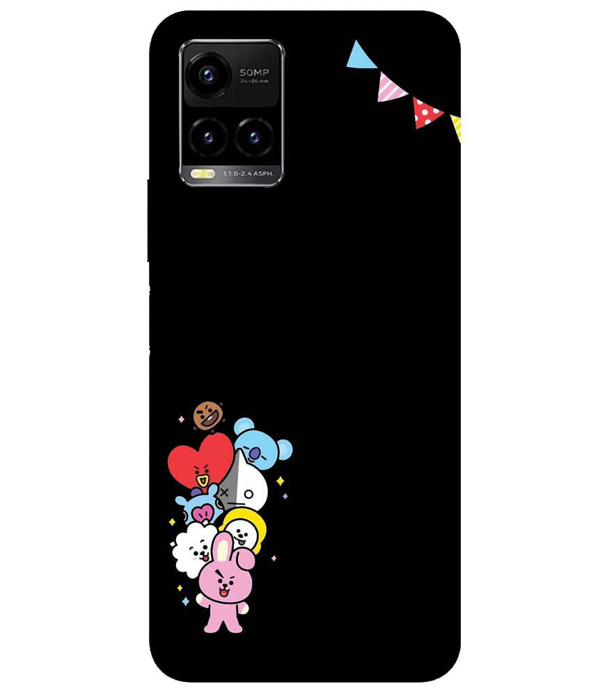 PS1325-Animals Brigade Back Cover for vivo Y33s