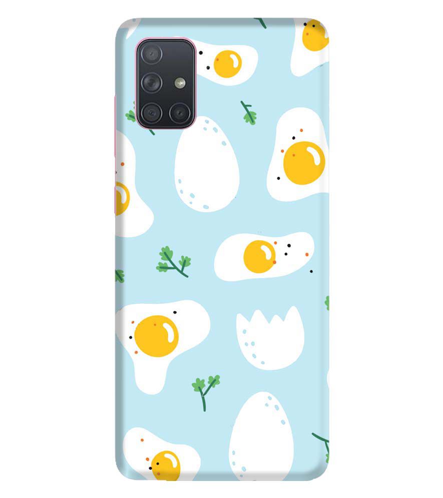 PS1326-Natural Abstract Pattern Back Cover for Samsung Galaxy A71