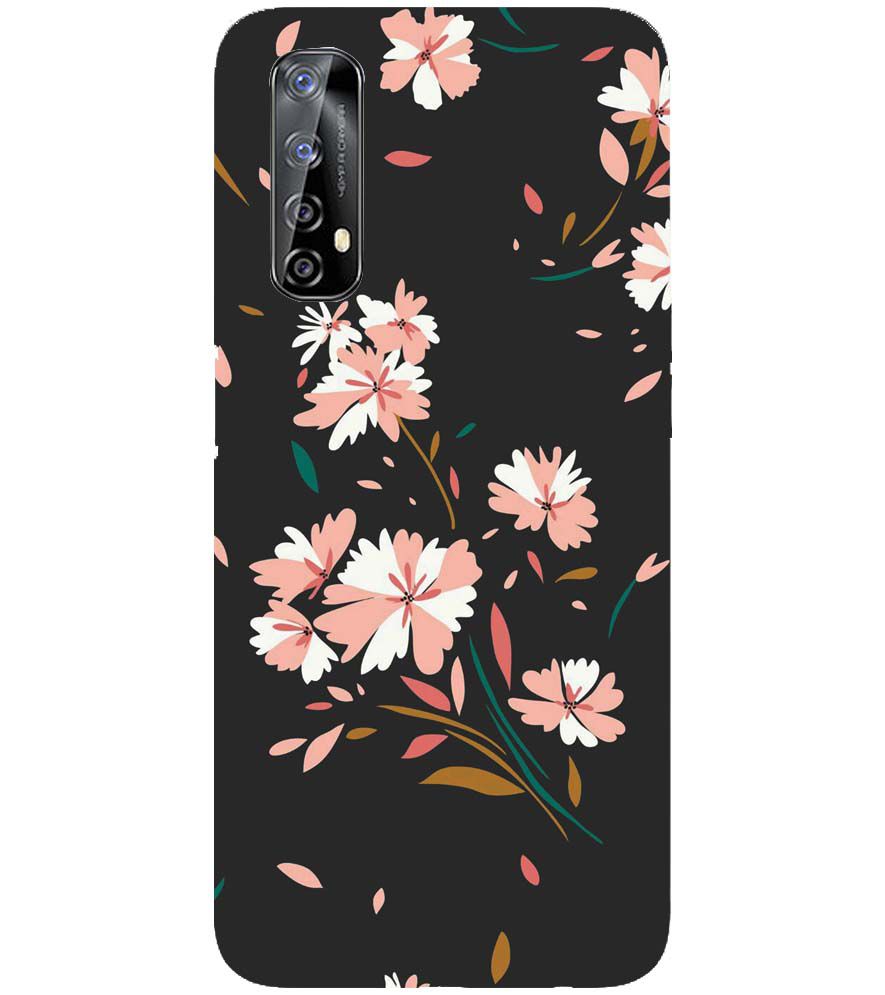PS1328-Flower Pattern Back Cover for Realme Narzo 30
