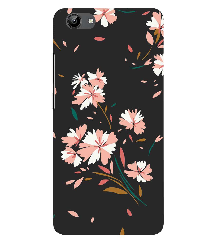 PS1328-Flower Pattern Back Cover for Vivo Y71i