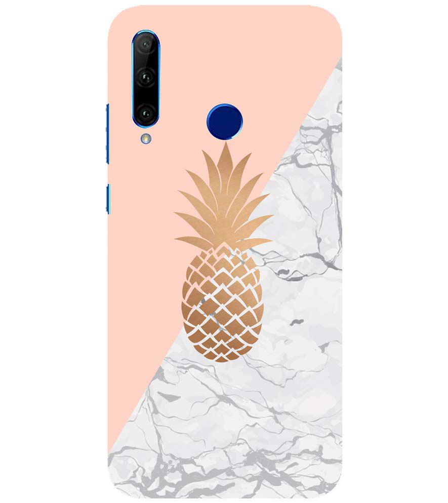 PS1330-Pineapple Marble Back Cover for Honor 20 Lite