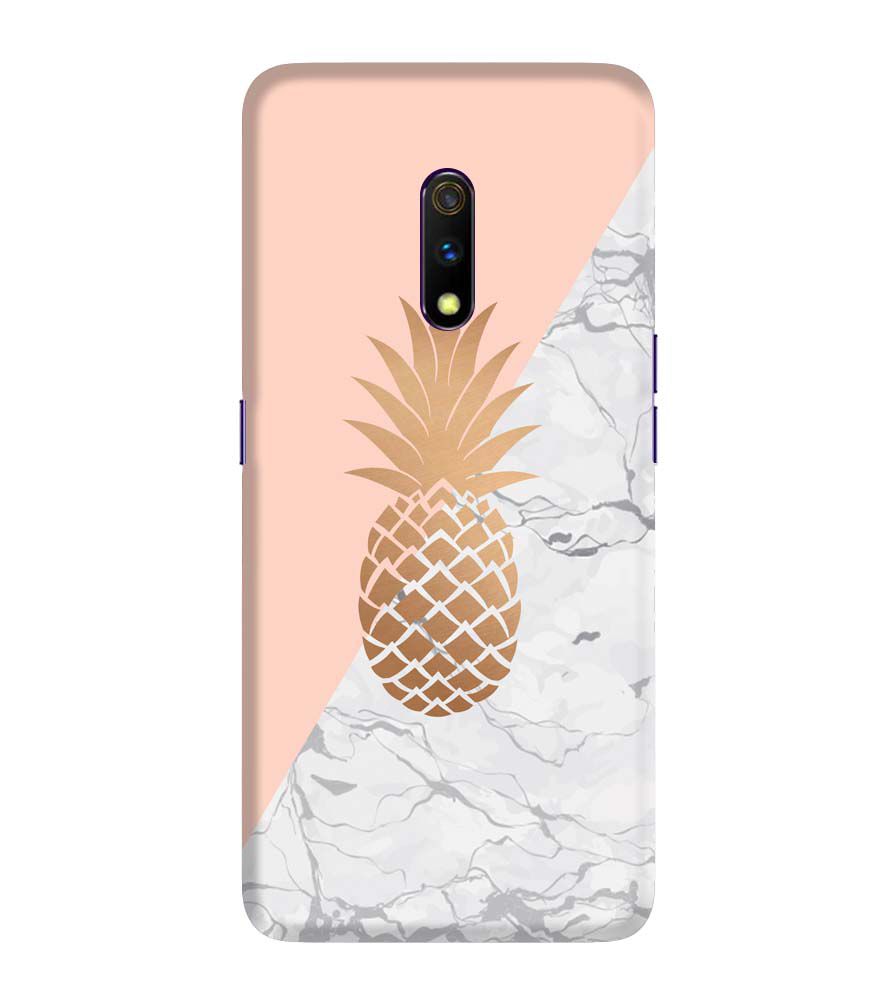 PS1330-Pineapple Marble Back Cover for Realme X