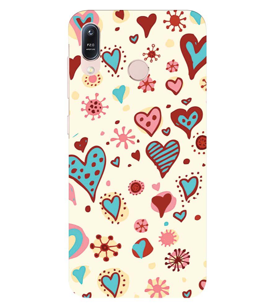PS1332-Hearts All Around Back Cover for Asus Zenfone Max (M1) ZB556KL