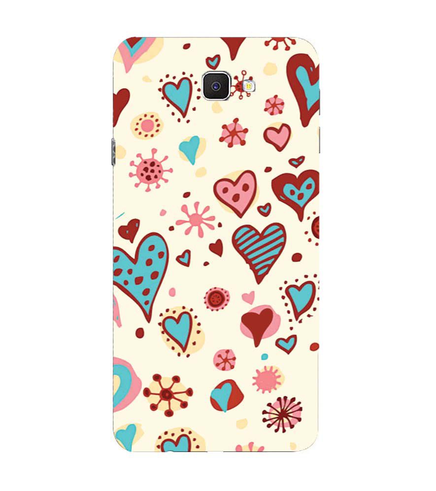 PS1332-Hearts All Around Back Cover for Samsung Galaxy C9 Pro