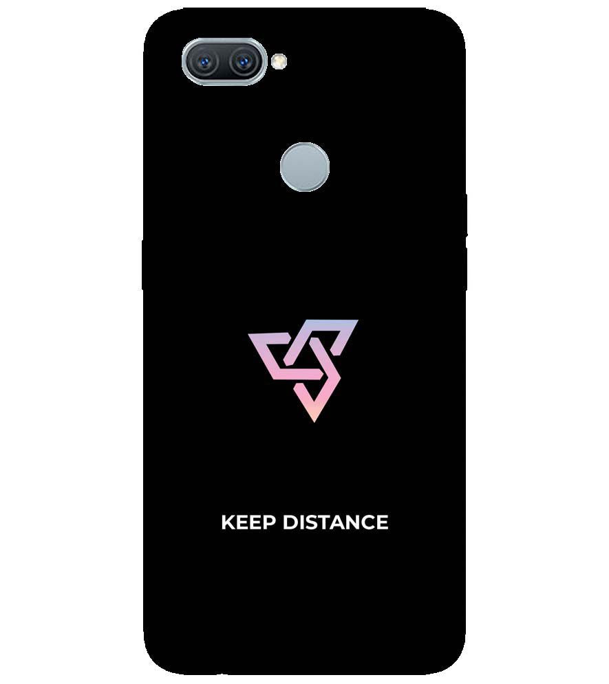 PS1334-Keep Distance Back Cover for Oppo A7