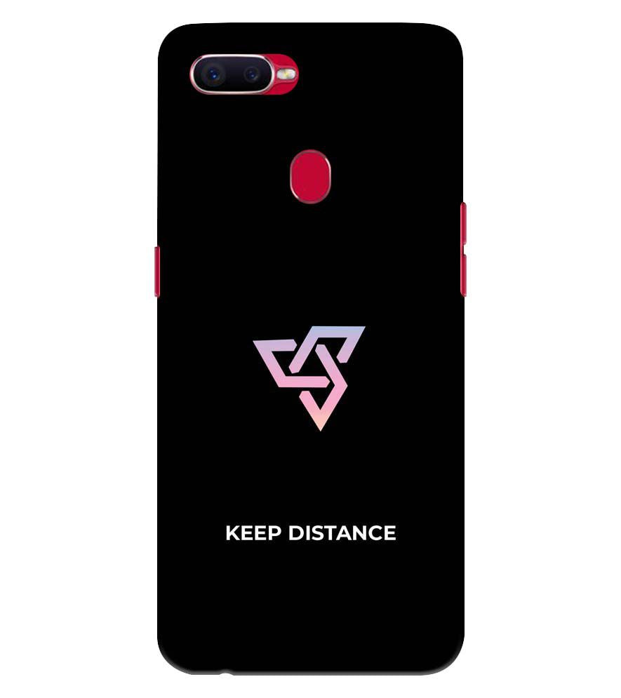 PS1334-Keep Distance Back Cover for Oppo Realme 2 Pro