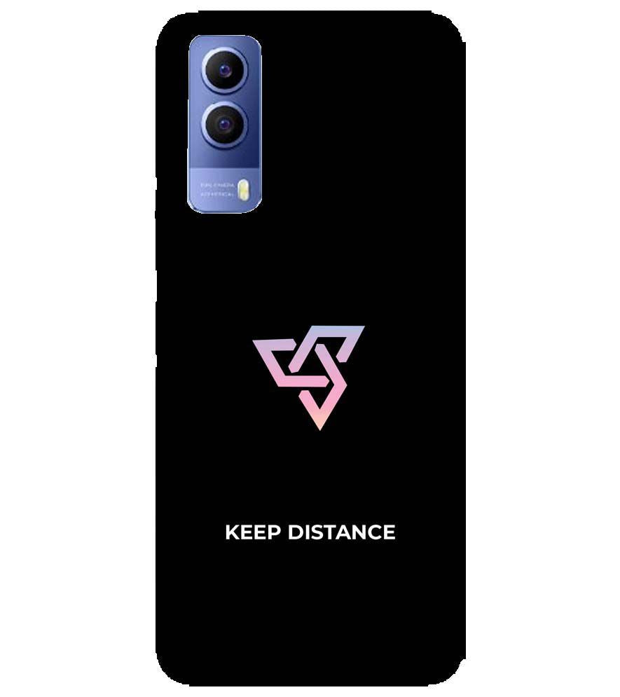 PS1334-Keep Distance Back Cover for vivo Y53s