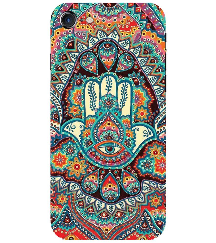 PS1336-Eye Hands Mandala Back Cover for Apple iPhone 7