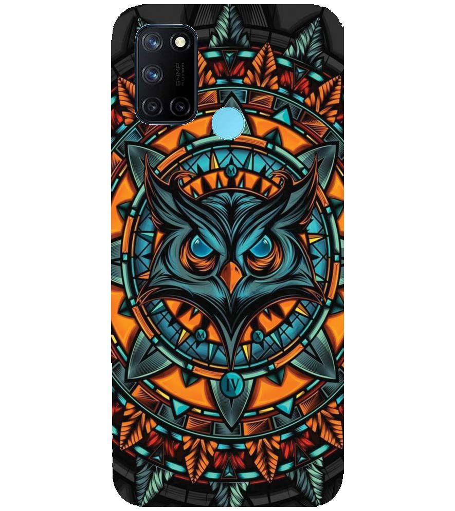 PS1338-Premium Owl Back Cover for Realme 7i
