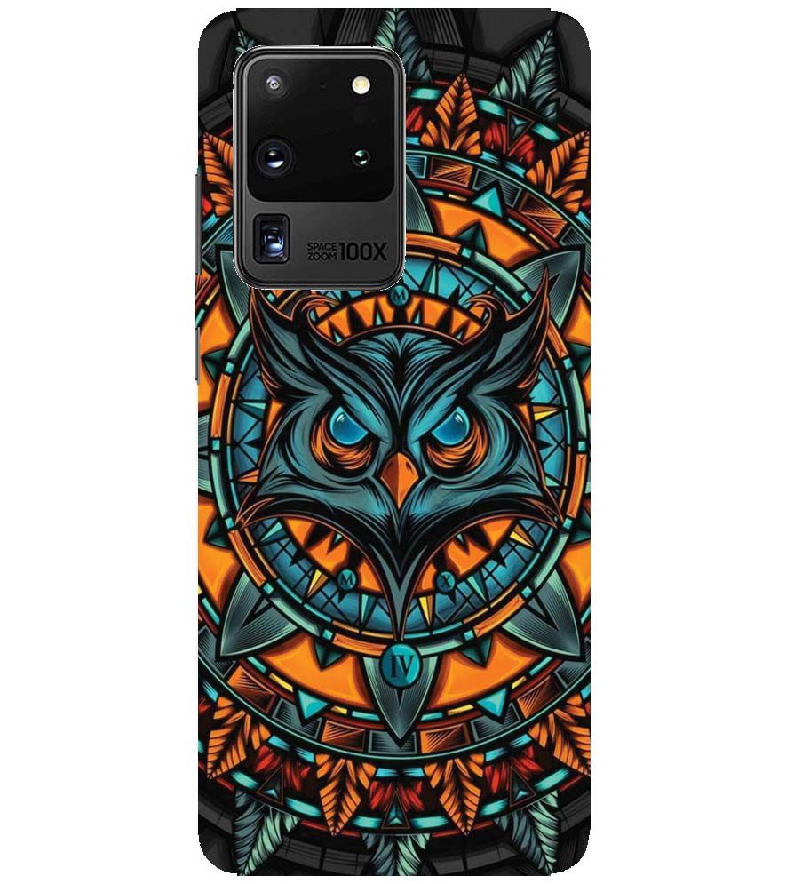 PS1338-Premium Owl Back Cover for Samsung Galaxy S20 Ultra 5G