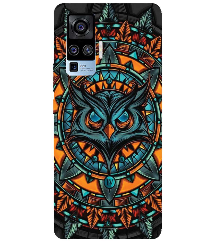 PS1338-Premium Owl Back Cover for vivo X50 Pro