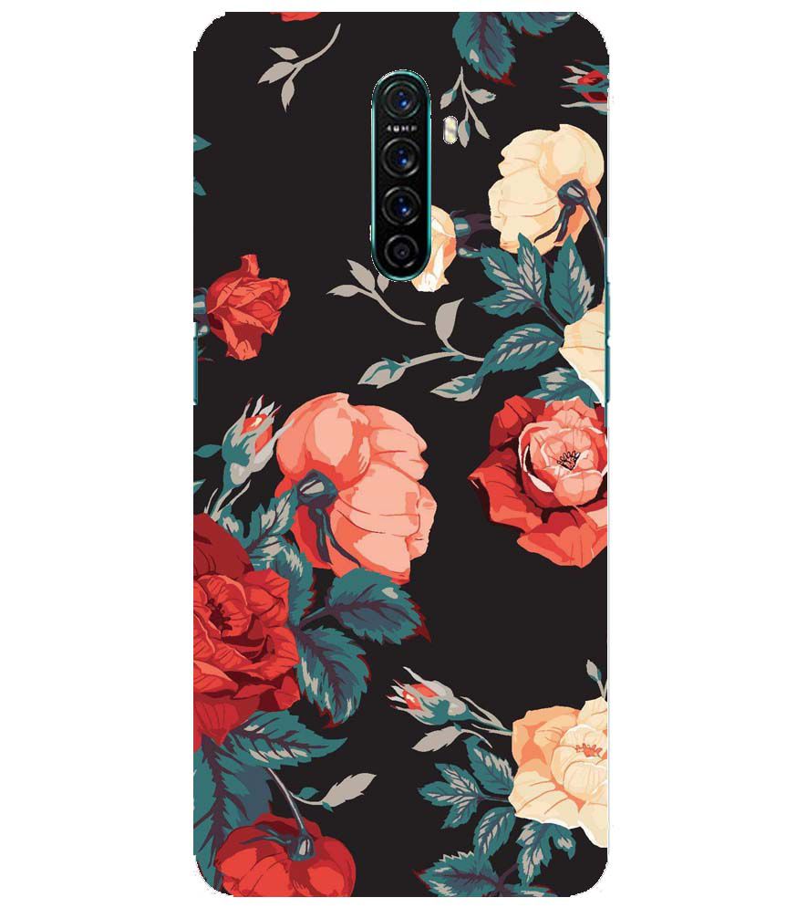 PS1340-Premium Flowers Back Cover for Oppo Reno Ace