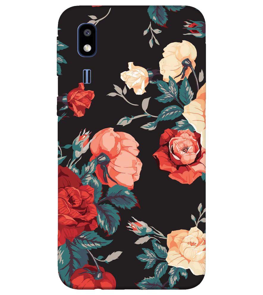 PS1340-Premium Flowers Back Cover for Samsung Galaxy A2 Core