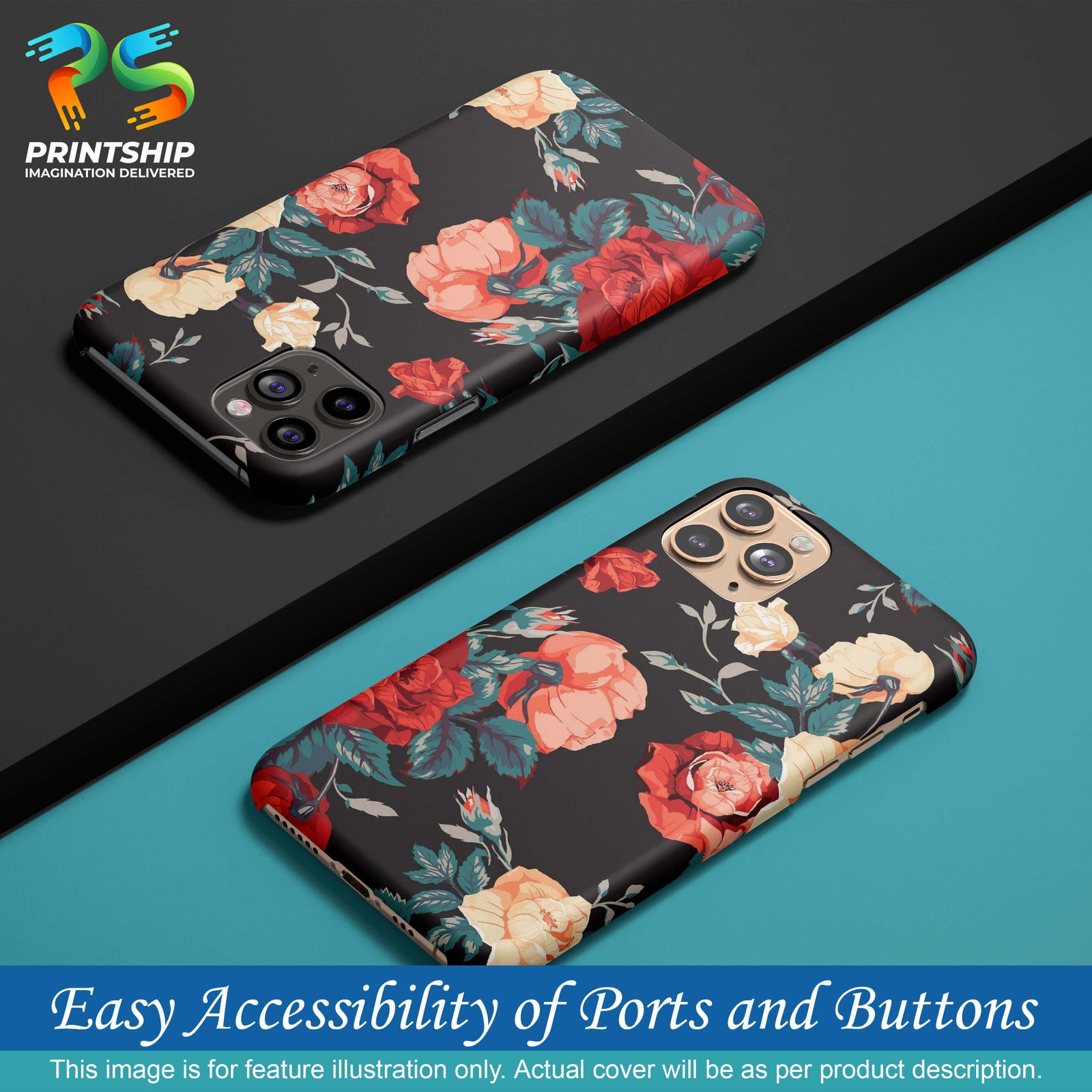PS1340-Premium Flowers Back Cover for Samsung Galaxy M30s-Image5