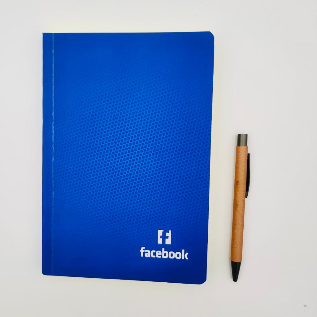 Facebook Soft Bound NoteBook With Edge Coloring - product image 3